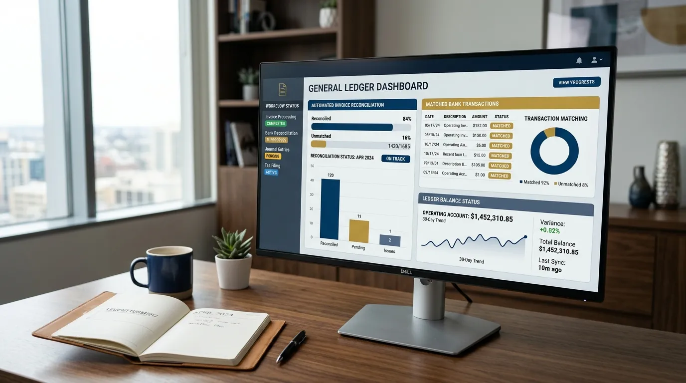 AI Accounting Automation for Reconciliation, Invoicing and Month-End